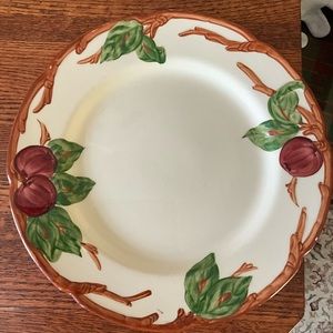 Vintage Franciscan Stoneware Apple Plate